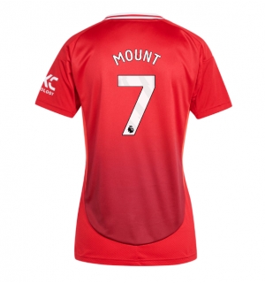 Manchester United Mason Mount #7 Hjemmedrakt Dame 2024-25 Kortermet