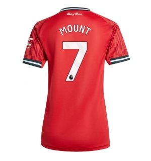 Manchester United Mason Mount #7 Hjemmedrakt Dame 2025-26 Kortermet