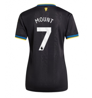 Manchester United Mason Mount #7 Tredjedrakt Dame 2025-26 Kortermet