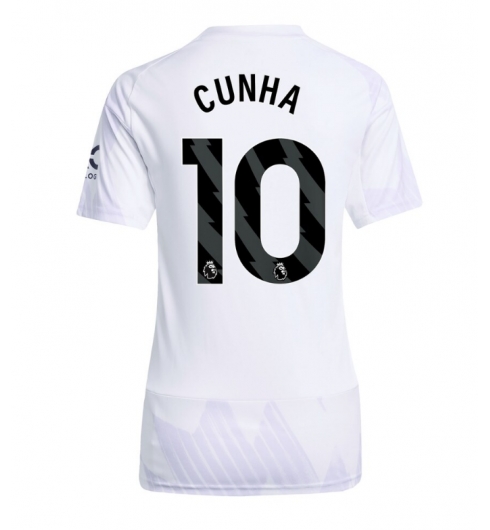 Manchester United Matheus Cunha #10 Bortedrakt Dame 2025-26 Kortermet Manchester United Matheus Cunha #10 Bortedrakt Dame 2025-26 Kortermet