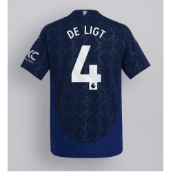 Manchester United Matthijs de Ligt #4 Bortedrakt 2024-25 Kortermet