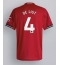Manchester United Matthijs de Ligt #4 Hjemmedrakt 2025-26 Kortermet Manchester United Matthijs de Ligt #4 Hjemmedrakt 2025-26 Kortermet