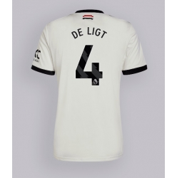 Manchester United Matthijs de Ligt #4 Tredjedrakt 2024-25 Kortermet