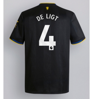 Manchester United Matthijs de Ligt #4 Tredjedrakt 2025-26 Kortermet