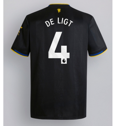Manchester United Matthijs de Ligt #4 Tredjedrakt 2025-26 Kortermet Manchester United Matthijs de Ligt #4 Tredjedrakt 2025-26 Kortermet