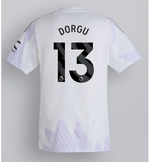 Manchester United Patrick Dorgu #13 Bortedrakt 2025-26 Kortermet Manchester United Patrick Dorgu #13 Bortedrakt 2025-26 Kortermet