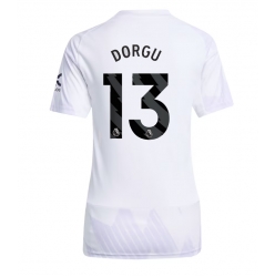 Manchester United Patrick Dorgu #13 Bortedrakt Dame 2025-26 Kortermet