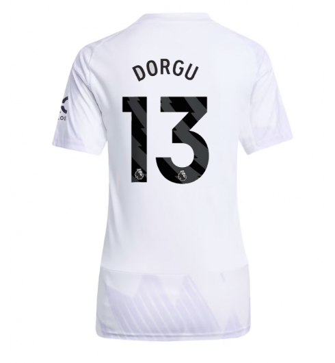 Manchester United Patrick Dorgu #13 Bortedrakt Dame 2025-26 Kortermet Manchester United Patrick Dorgu #13 Bortedrakt Dame 2025-26 Kortermet