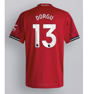 Manchester United Patrick Dorgu #13 Hjemmedrakt 2025-26 Kortermet