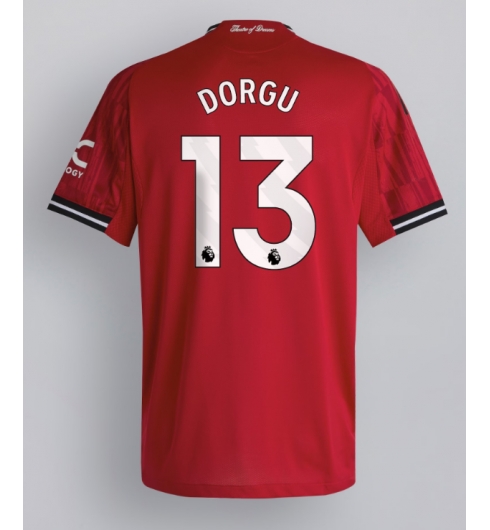 Manchester United Patrick Dorgu #13 Hjemmedrakt 2025-26 Kortermet Manchester United Patrick Dorgu #13 Hjemmedrakt 2025-26 Kortermet