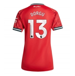 Manchester United Patrick Dorgu #13 Hjemmedrakt Dame 2025-26 Kortermet
