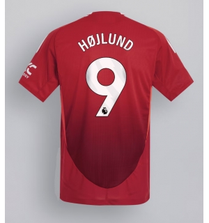 Manchester United Rasmus Hojlund #9 Hjemmedrakt 2024-25 Kortermet