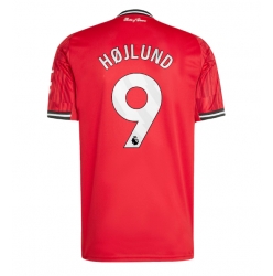 Manchester United Rasmus Hojlund #9 Hjemmedrakt 2025-26 Kortermet