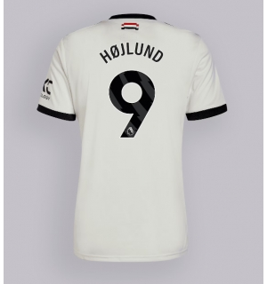 Manchester United Rasmus Hojlund #9 Tredjedrakt 2024-25 Kortermet
