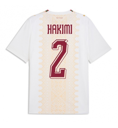 Marokko Achraf Hakimi #2 Bortedrakt VM 2026 Kortermet Marokko Achraf Hakimi #2 Bortedrakt VM 2026 Kortermet