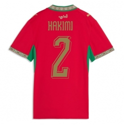 Marokko Achraf Hakimi #2 Hjemmedrakt Dame VM 2026 Kortermet