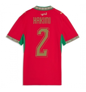 Marokko Achraf Hakimi #2 Hjemmedrakt Dame VM 2026 Kortermet