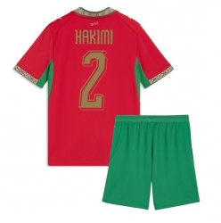 Marokko Achraf Hakimi #2 Hjemmedraktsett Barn VM 2026 Kortermet (+ Korte bukser)