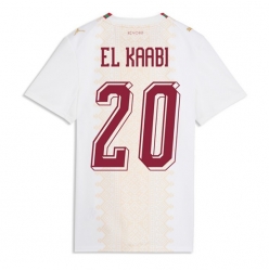 Marokko Ayoub El Kaabi #20 Bortedrakt Dame VM 2026 Kortermet
