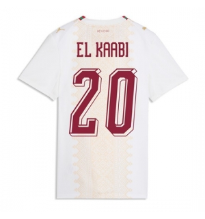 Marokko Ayoub El Kaabi #20 Bortedrakt Dame VM 2026 Kortermet
