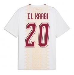 Marokko Ayoub El Kaabi #20 Bortedrakt VM 2026 Kortermet