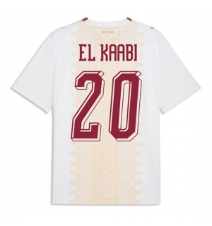 Marokko Ayoub El Kaabi #20 Bortedrakt VM 2026 Kortermet