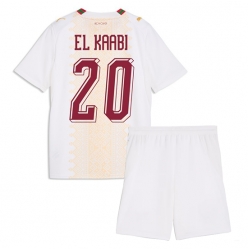 Marokko Ayoub El Kaabi #20 Bortedraktsett Barn VM 2026 Kortermet (+ Korte bukser)