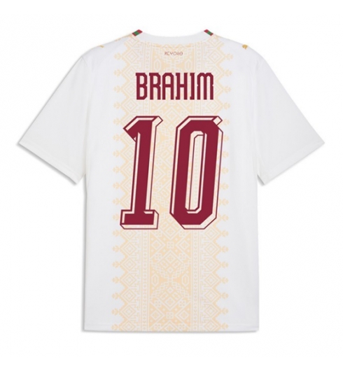 Marokko Brahim Diaz #10 Bortedrakt VM 2026 Kortermet Marokko Brahim Diaz #10 Bortedrakt VM 2026 Kortermet