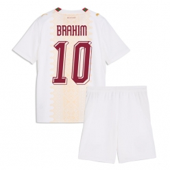 Marokko Brahim Diaz #10 Bortedraktsett Barn VM 2026 Kortermet (+ Korte bukser)