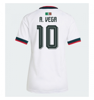 Mexico Alexis Vega #10 Bortedrakt Dame VM 2026 Kortermet