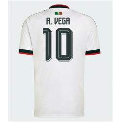 Mexico Alexis Vega #10 Bortedrakt VM 2026 Kortermet