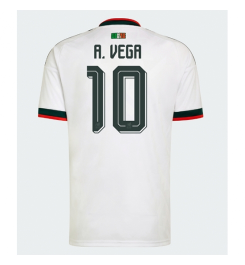 Mexico Alexis Vega #10 Bortedrakt VM 2026 Kortermet Mexico Alexis Vega #10 Bortedrakt VM 2026 Kortermet