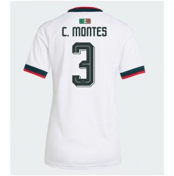 Mexico Cesar Montes #3 Bortedrakt Dame VM 2026 Kortermet