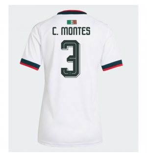 Mexico Cesar Montes #3 Bortedrakt Dame VM 2026 Kortermet