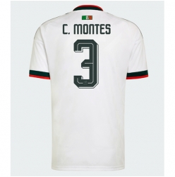 Mexico Cesar Montes #3 Bortedrakt VM 2026 Kortermet
