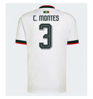 Mexico Cesar Montes #3 Bortedrakt VM 2026 Kortermet