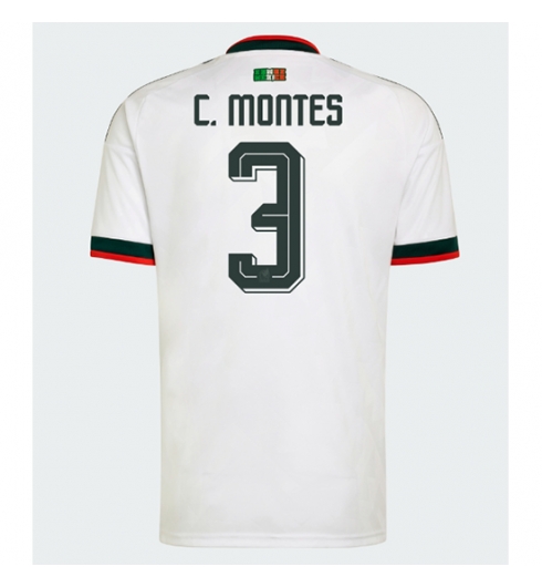 Mexico Cesar Montes #3 Bortedrakt VM 2026 Kortermet Mexico Cesar Montes #3 Bortedrakt VM 2026 Kortermet