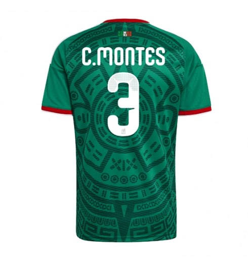Mexico Cesar Montes #3 Hjemmedrakt VM 2026 Kortermet Mexico Cesar Montes #3 Hjemmedrakt VM 2026 Kortermet