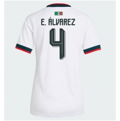 Mexico Edson Alvarez #4 Bortedrakt Dame VM 2026 Kortermet
