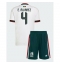 Mexico Edson Alvarez #4 Bortedraktsett Barn VM 2026 Kortermet (+ Korte bukser)