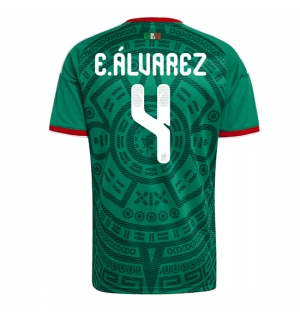 Mexico Edson Alvarez #4 Hjemmedrakt VM 2026 Kortermet