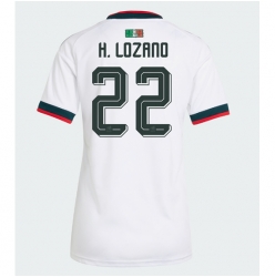 Mexico Hirving Lozano #22 Bortedrakt Dame VM 2026 Kortermet
