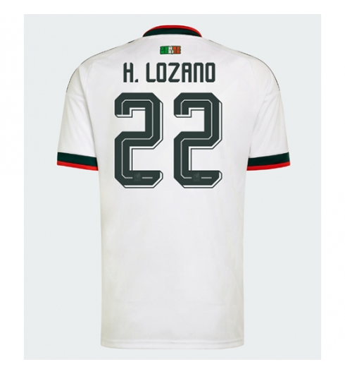 Mexico Hirving Lozano #22 Bortedrakt VM 2026 Kortermet Mexico Hirving Lozano #22 Bortedrakt VM 2026 Kortermet