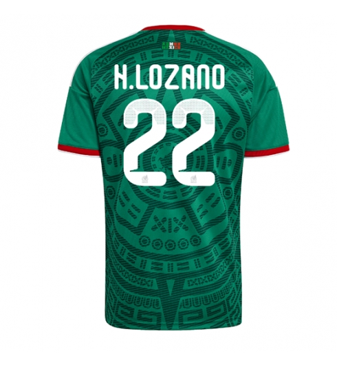 Mexico Hirving Lozano #22 Hjemmedrakt VM 2026 Kortermet Mexico Hirving Lozano #22 Hjemmedrakt VM 2026 Kortermet