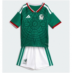 Mexico Hjemmedraktsett Barn VM 2026 Kortermet (+ Korte bukser)