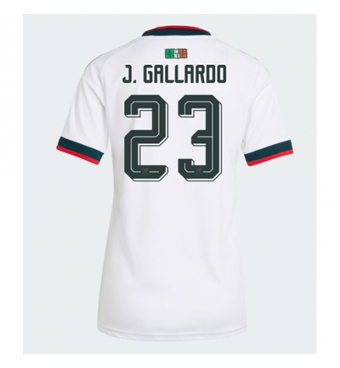 Mexico Jesus Gallardo #23 Bortedrakt Dame VM 2026 Kortermet Mexico Jesus Gallardo #23 Bortedrakt Dame VM 2026 Kortermet