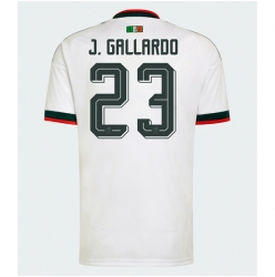 Mexico Jesus Gallardo #23 Bortedrakt VM 2026 Kortermet