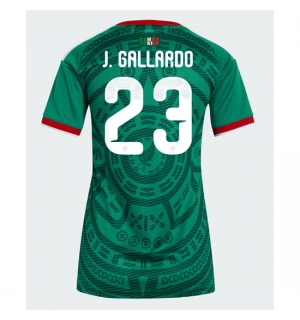 Mexico Jesus Gallardo #23 Hjemmedrakt Dame VM 2026 Kortermet