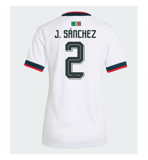 Mexico Jorge Sanchez #2 Bortedrakt Dame VM 2026 Kortermet Mexico Jorge Sanchez #2 Bortedrakt Dame VM 2026 Kortermet