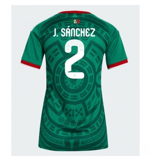 Mexico Jorge Sanchez #2 Hjemmedrakt Dame VM 2026 Kortermet